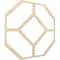 Ekena Millwork 66 56W x 66 56H x 14T Large Cameron Decorative Fretwork Wood Ceiling Panels, Birch CELW67X67X0250CAMBI - alternate 9